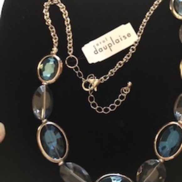 *HOST PICK* Two-Tone Blue and Silver Necklace *NEW* - Picture 3 of 6